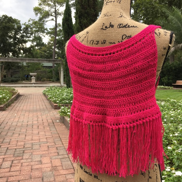 ❤️💝  HANDMADE CROCHET BLOUSE TOP - Picture 2 of 2